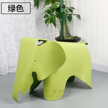 Load image into Gallery viewer, The Children Animal Kids Chair Elephant Shape Children Chair In Room Welcomed By The Waterproof PP Plastic Chairs Bearing