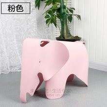 Load image into Gallery viewer, The Children Animal Kids Chair Elephant Shape Children Chair In Room Welcomed By The Waterproof PP Plastic Chairs Bearing