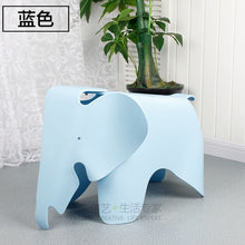 Load image into Gallery viewer, The Children Animal Kids Chair Elephant Shape Children Chair In Room Welcomed By The Waterproof PP Plastic Chairs Bearing