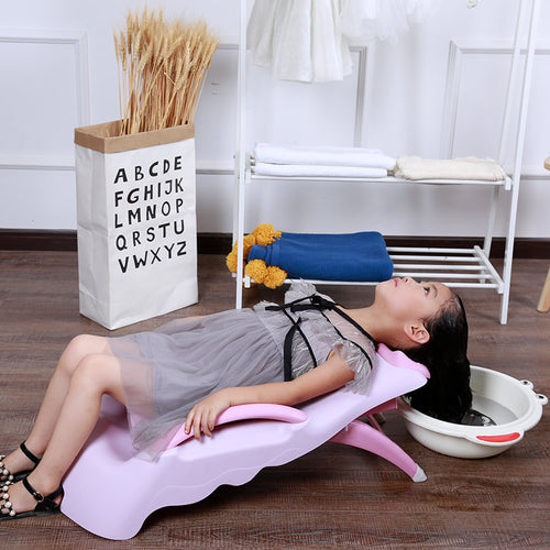 Children's Chair Recliner Chair Baby Shampoo Recliner Chair Thicker Boys and Girls Treasure Folding Children Special Shampoo Bed